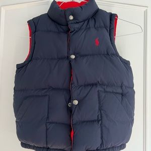 Ralph Lauren Polo Puffer Vest Reversible